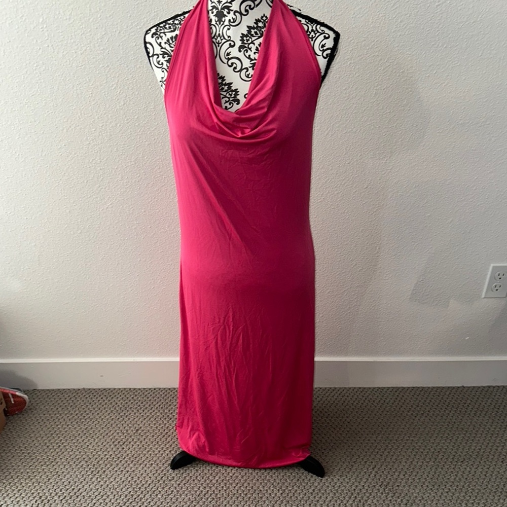Sincerly Jules Crimson Embellished Maxi Dress